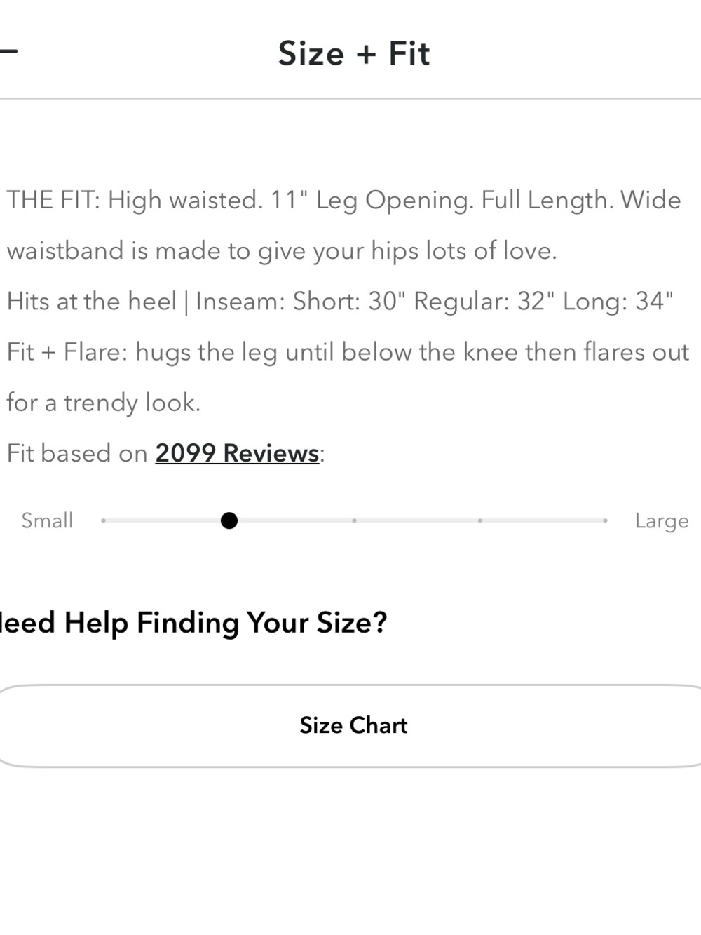 OFFLINE By Aerie OG Cotton High Waisted Flare Legging - Picture 7 of 7